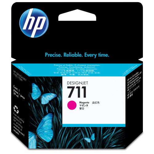 HP 711 CARTUCCIA MAGENTA PER STAMPANTI HP DESIGNJET (CZ131A)